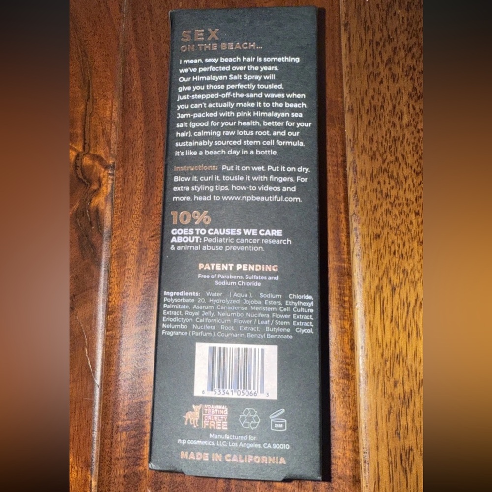 N P Beautiful Beach Spray 6.2 Ounces New In Box - Picture 2 of 4